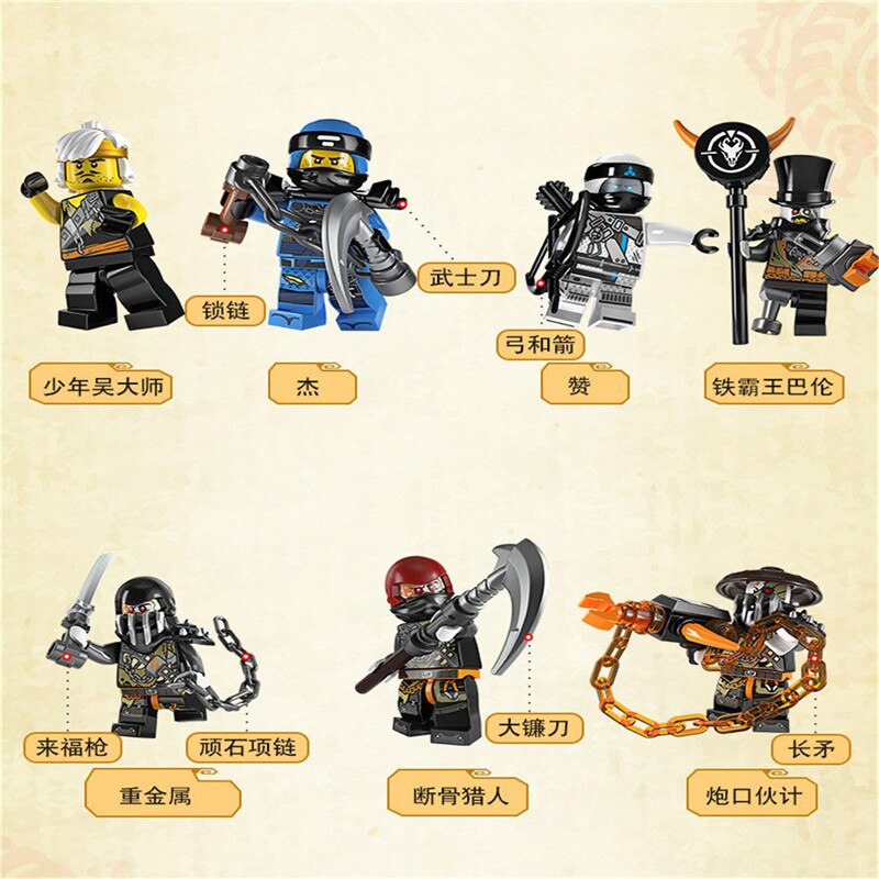 Đồ chơi Lắp ráp Mô hình Ninjago Pháo Đài Di Động Dieselnaut Dieselnaut Christmas Brithday Gift 10939