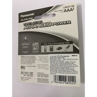 Pin Panasonic Alkaline LR03