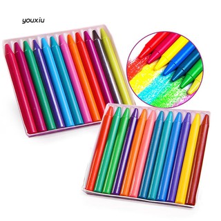 YX❤6/12/24 Color Round Crayon Pen Oil Painting Children Students Art Supplies Toy