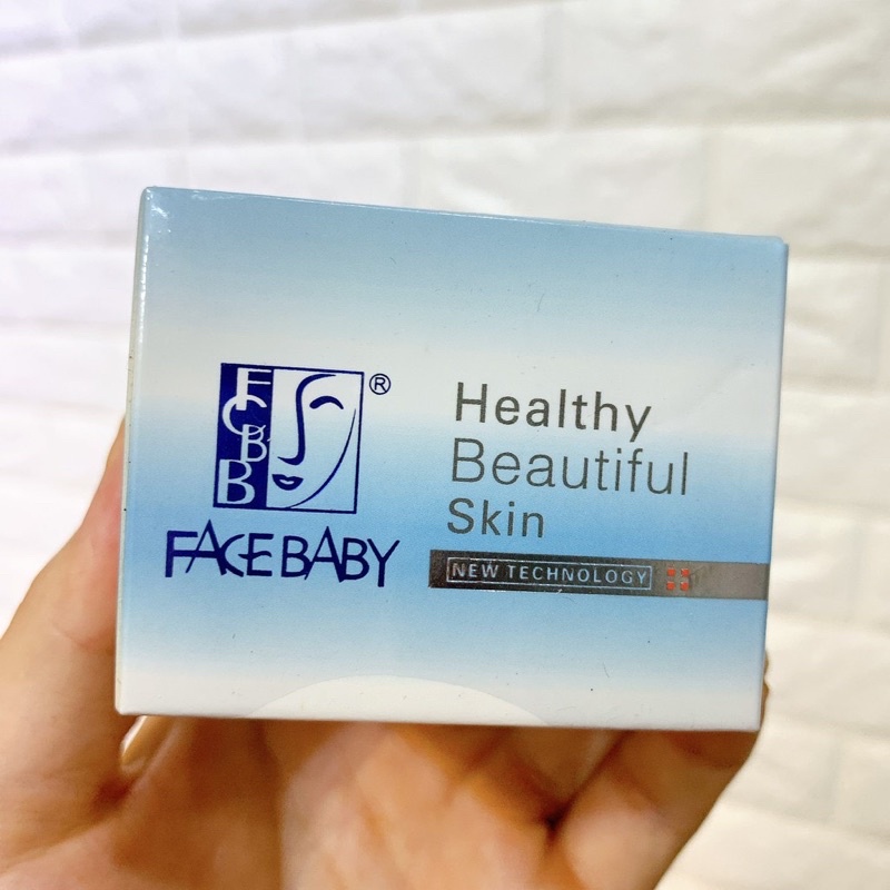 Kem và serum TRẮNG DA LOẠI NÁM FACE BABY XANH