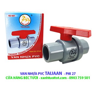 Van nhựa PVC khóa nước - TAIJAAN