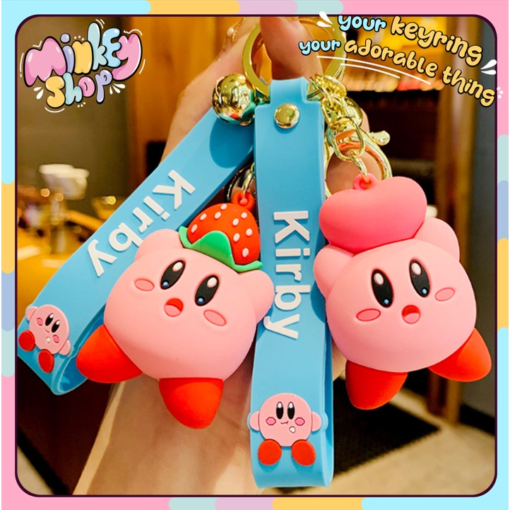 Móc Khóa Cao Cấp Hình Kabi Cute phụ kiện Túi Xách dễ thương -Minkey