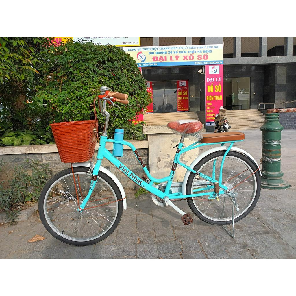 Xe Đạp Việt Nhật Latte - độc - lạ - đẹp. Size 24inch,26 inch ( người cao 1m30 trở lên)