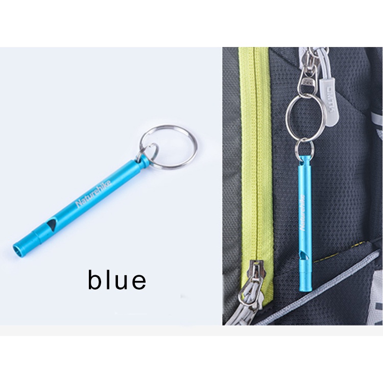 CÒI NHÔM CỨU HỘ NATUREHIKE 8CM NH15A002-J |CÒI TÍN HIỆU SOS, DÃ NGOẠI SINH TỒN