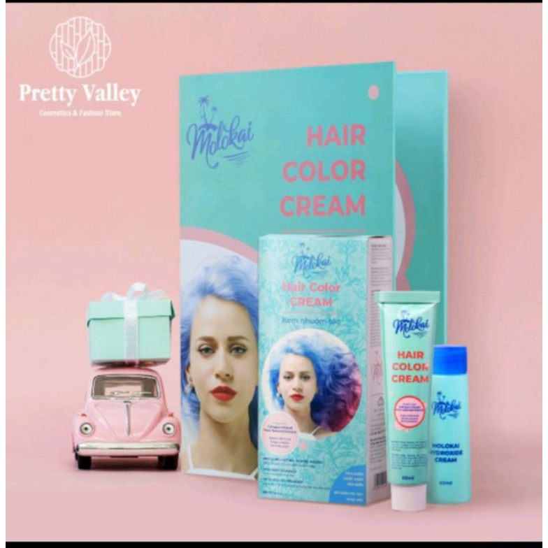 Màu Nhộm Tóc Molokai Màu Vàng Nâu Sáng 60ml M45