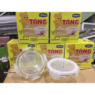 Hộp đựng thủy tinh chịu nhiệt lock&lock - quà khuyến mãi của Vinamilk
