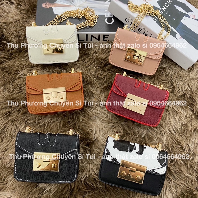 Túi mini đeo chéo kẹp nách cn.K hot trend thời trang mẫu mới nhất( ảnh thật shop chụp)