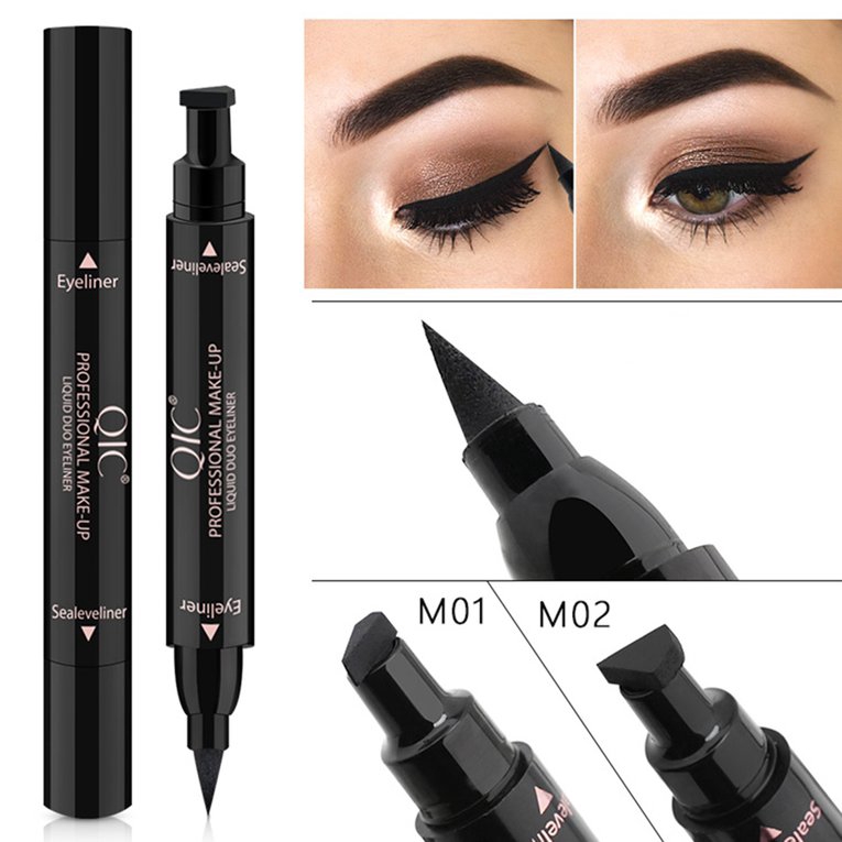 Bút kẻ mắt nước khô nhanh thiết kế 2 đầu tiện dụng | BigBuy360 - bigbuy360.vn