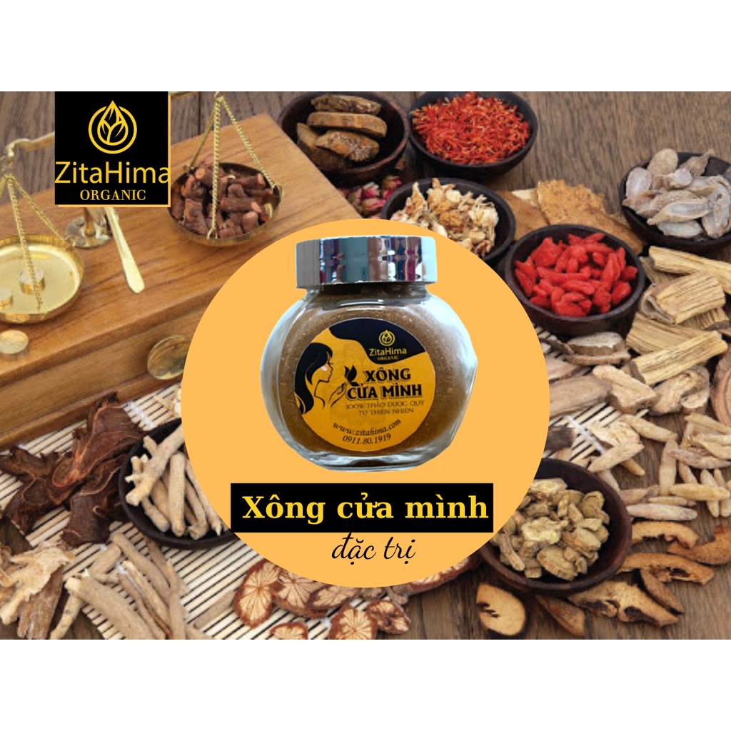 Combo Xông Vùng Kín ZitaHima Cho Bà Mẹ Sau Sanh Cao Cấp