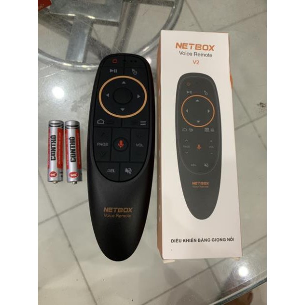 Điều khiển bằng giọng nói- NETBOX voice remote v2 dễ dàng sử dụng