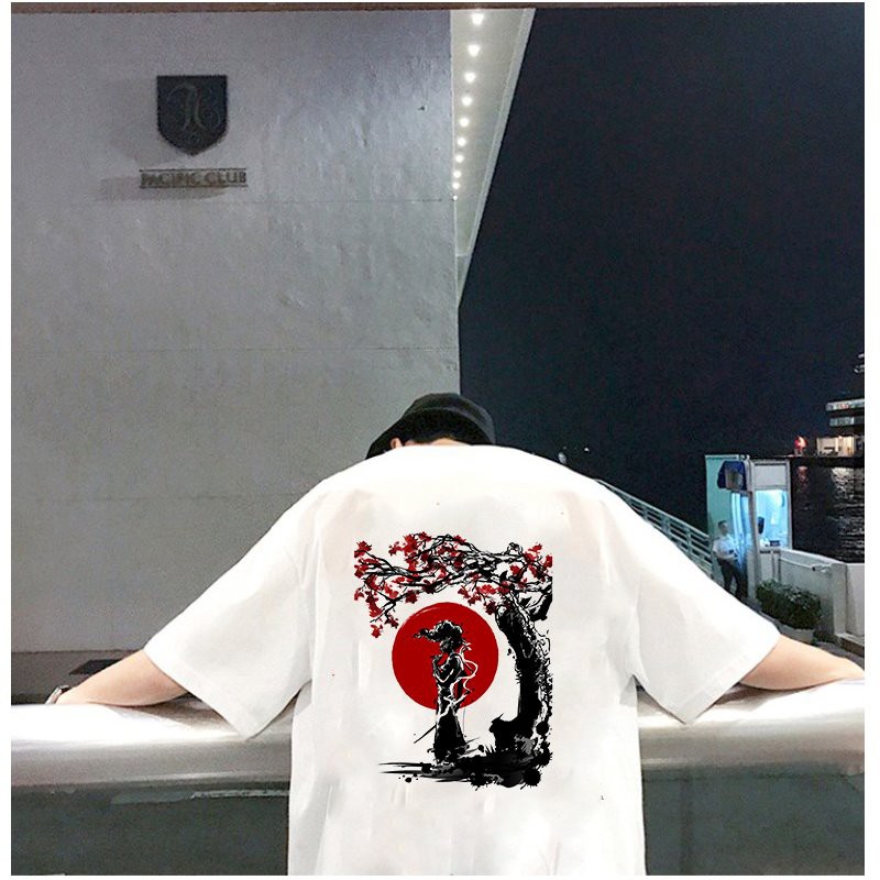Áo thun unisex form rộng Nhật Bản đẹp độc lạ phong cách cá tính vải dày mịn 2019T2348