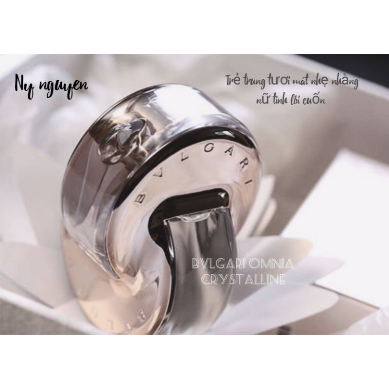 Ống thử nước hoa BVLGari Omnia Crystalline