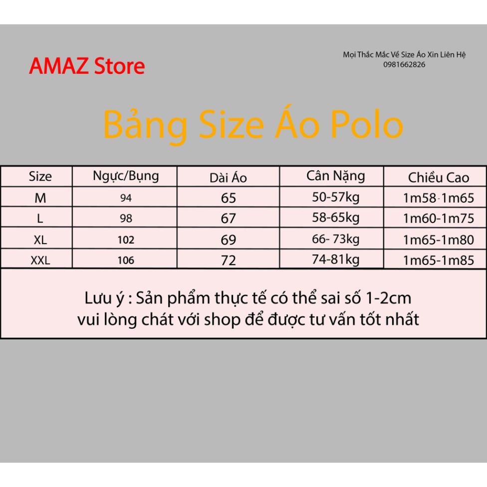 Áo Polo nam đẹp có cổ  cao cấp from chuẩn, thiết kế phong cách sang trọng, thấm hút mồ hôi