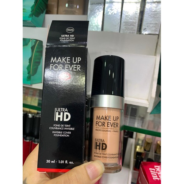 [Chính hãng] Kem nền makeup MUFE R220, 𝐌𝐚𝐤𝐞 𝐔𝐩 𝐅𝐨𝐫 𝐄𝐯𝐞𝐫 𝐔𝐥𝐭𝐫𝐚 𝐇𝐃 𝐅𝐨𝐮𝐧𝐝𝐚𝐭𝐢𝐨𝐧