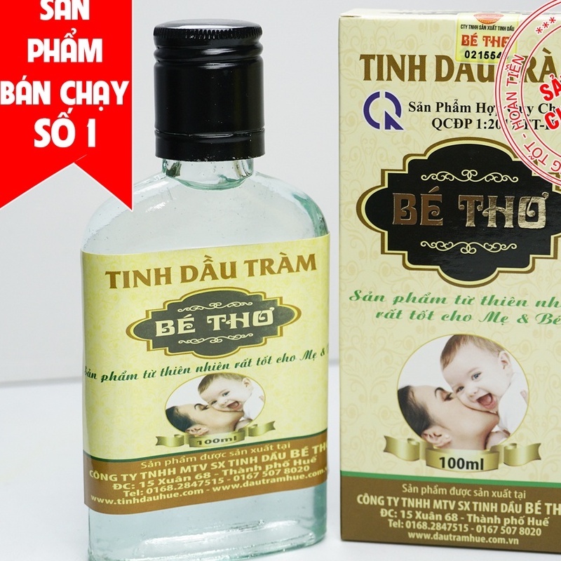 Dầu tràm Bé Thơ Huế 100ml