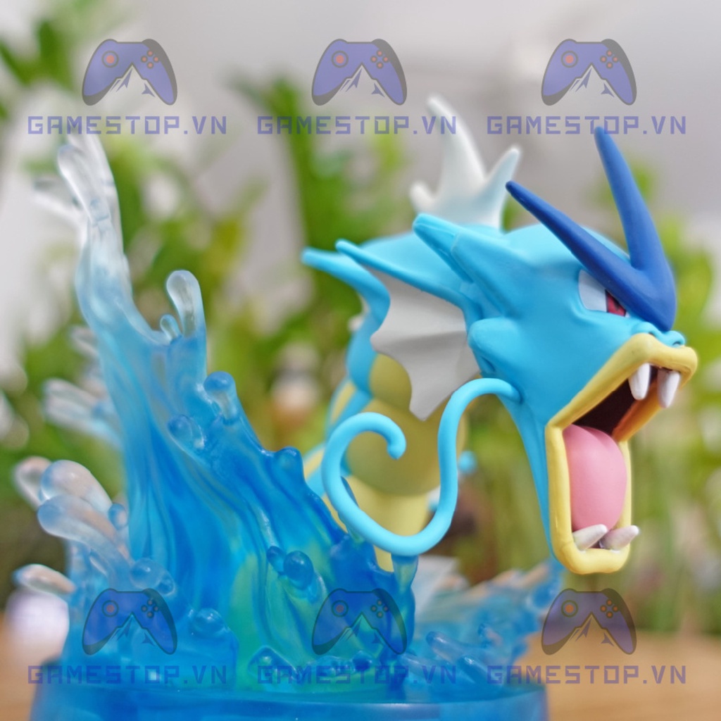 Mô hình Pokemon Gyarados/Gyaradosu 12cm Aqua Tail Gallery DX Nhựa PCV, ABS CHÍNH HÃNG MỸ Pokemoncenter USA GALDX03