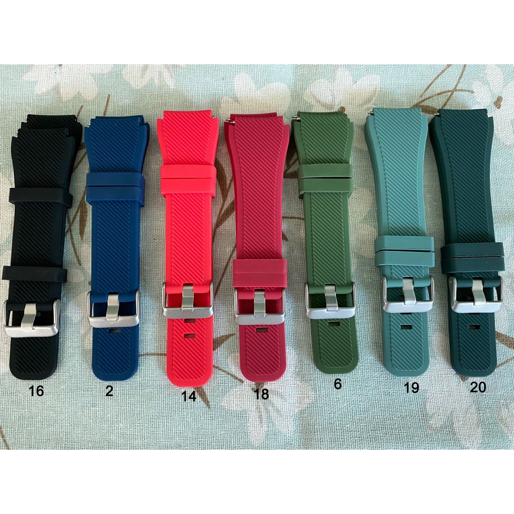 Dây Đeo Silicon Khóa Kim Loại Cho Đồng Hồ Thông Minh Ticwatch Pro 3 E2 S2 GTX