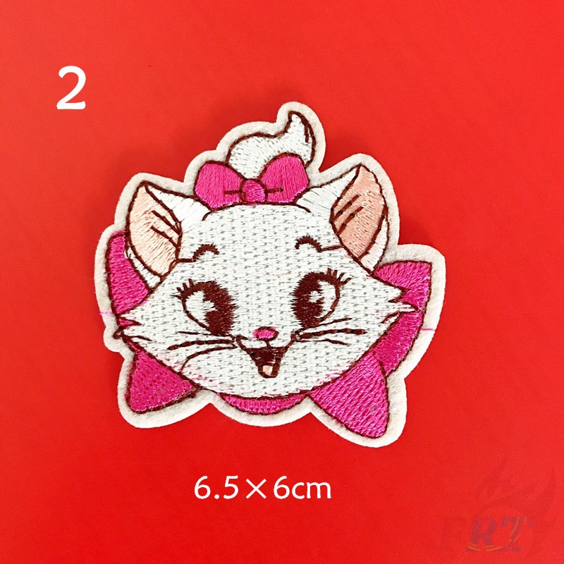 Miếng vá ủi thêu trang trí hình nàng mèo trong phim The Aristocats của Disney