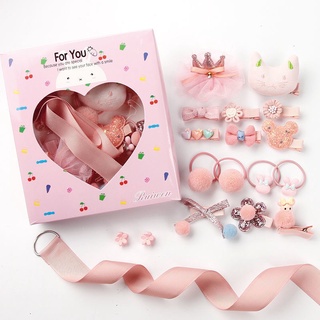 Set  kẹp, cột tóc cho bé  dễ thương, đồ buộc tóc  bé gái