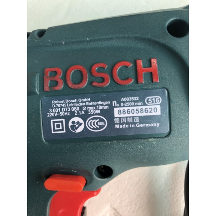 Máy khoan sắt đầu gỗ 13MM Bosch có chỉnh tốc độ tiện dụng 350W ruột đồng có chỉnh tốc độ đầu 13mmm