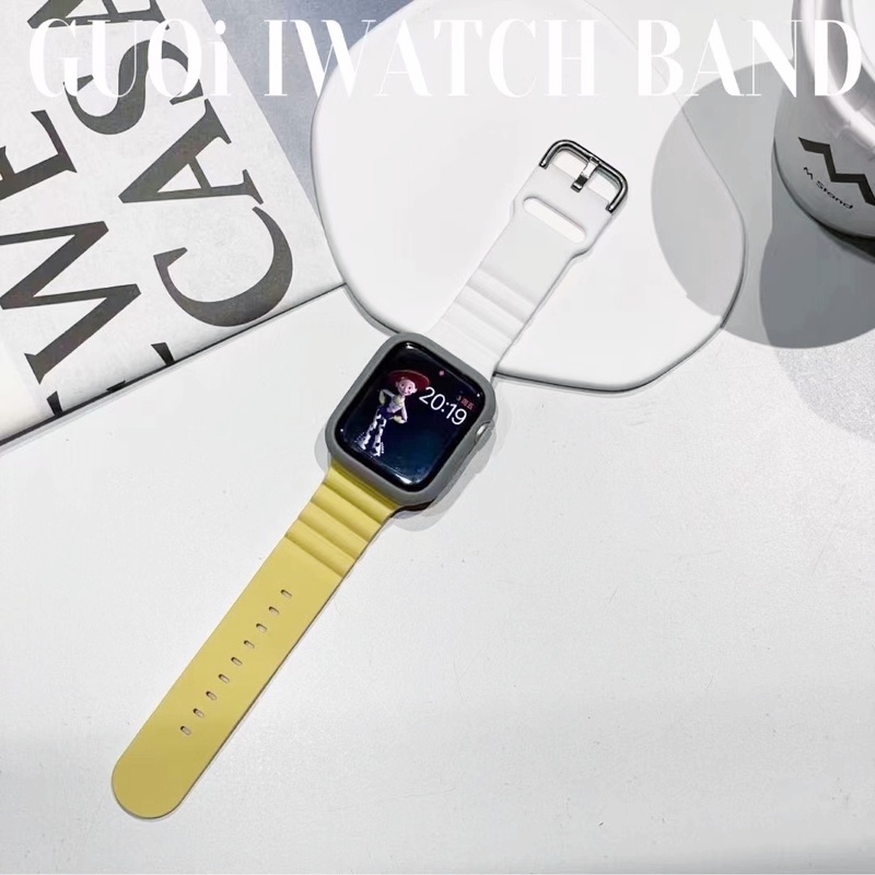 Dây Đeo Da Thoáng Khí Thay Thế Cho Đồng Hồ Thông Minh Apple Watch Series 7 6 Se 5 4 3 2 41MM 44mm 40mm 42mm 38mm