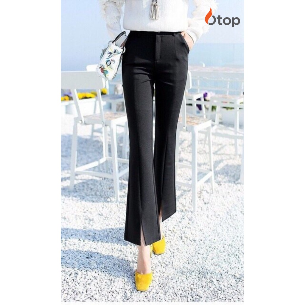 QUẦN ỐNG LOE XẺ TRƯỚC OTOP
