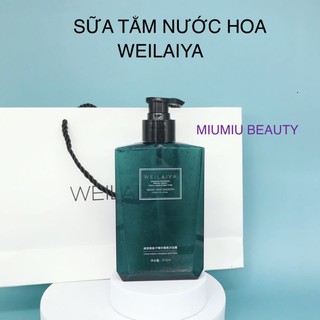 Sữa tắm nước hoa Weilaiya tinh chất trứng cá tầm