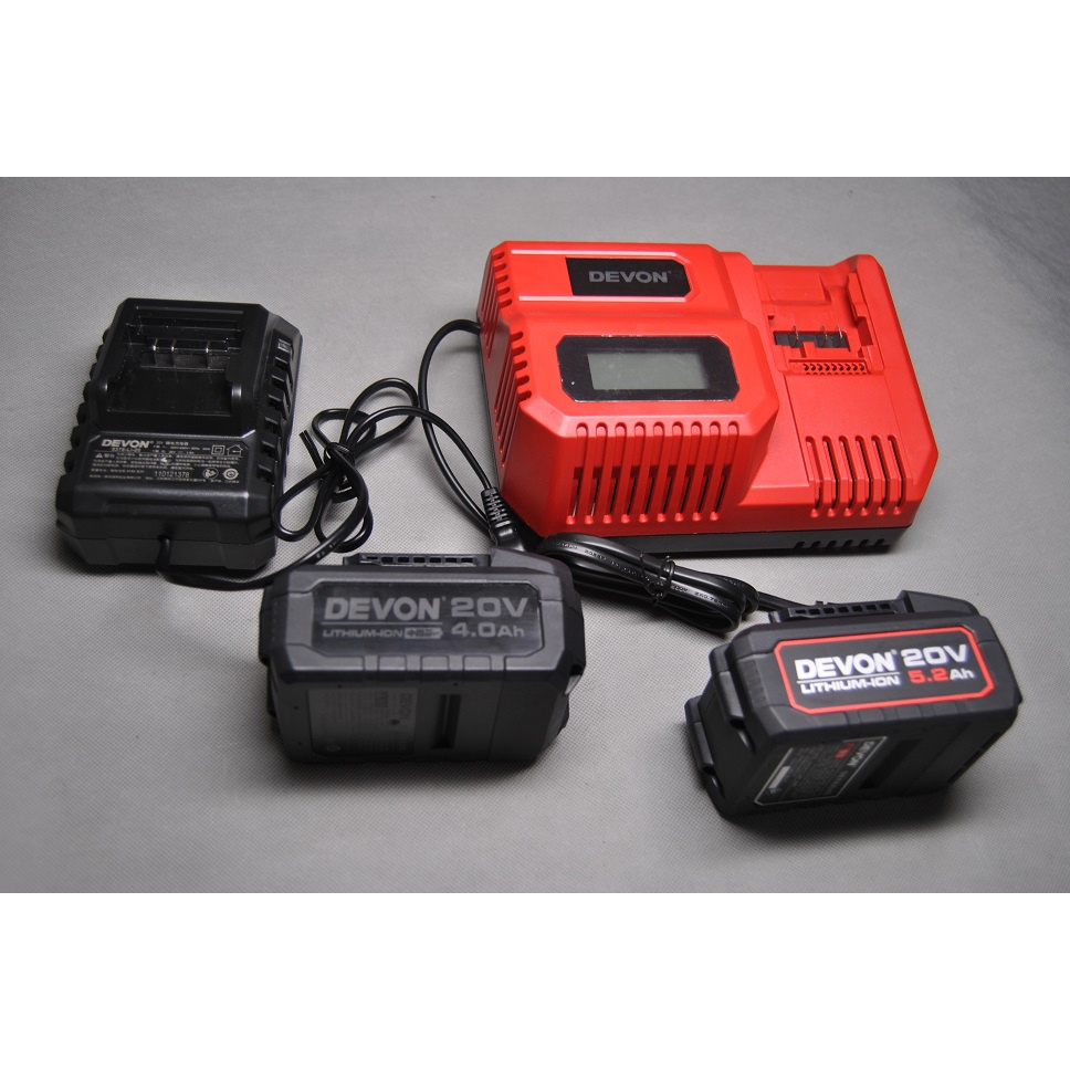 Bộ Sạc Nguồn Devon Dayou 20V 2.0Ah / 4.0Ah / 5.2Ah 40 / 190W