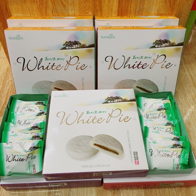 Bánh white pie hàn quốc hộp 350g | BigBuy360 - bigbuy360.vn