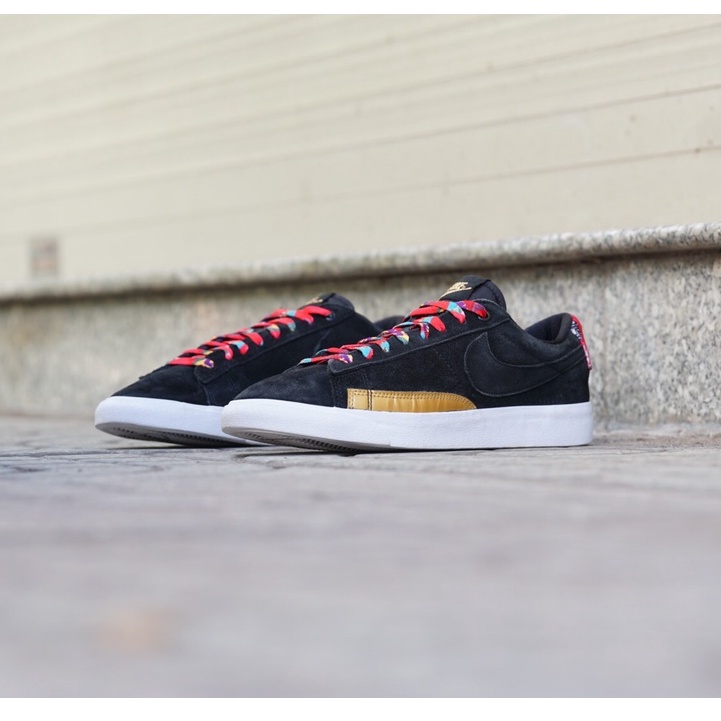 [2hand] Giày Thể Thao NIKE BLAZER LOW CHINESE NEW YEAR 2019 BV6651-011 GIÀY CŨ CHÍNH HÃNG