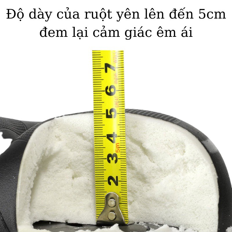 Yên Xe Đạp Thể Thao Active Siêu Êm Chống Nước Thoáng Khí Đen Đỏ