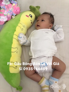 Sâu bông đội nón lá vải mềm cao cấp