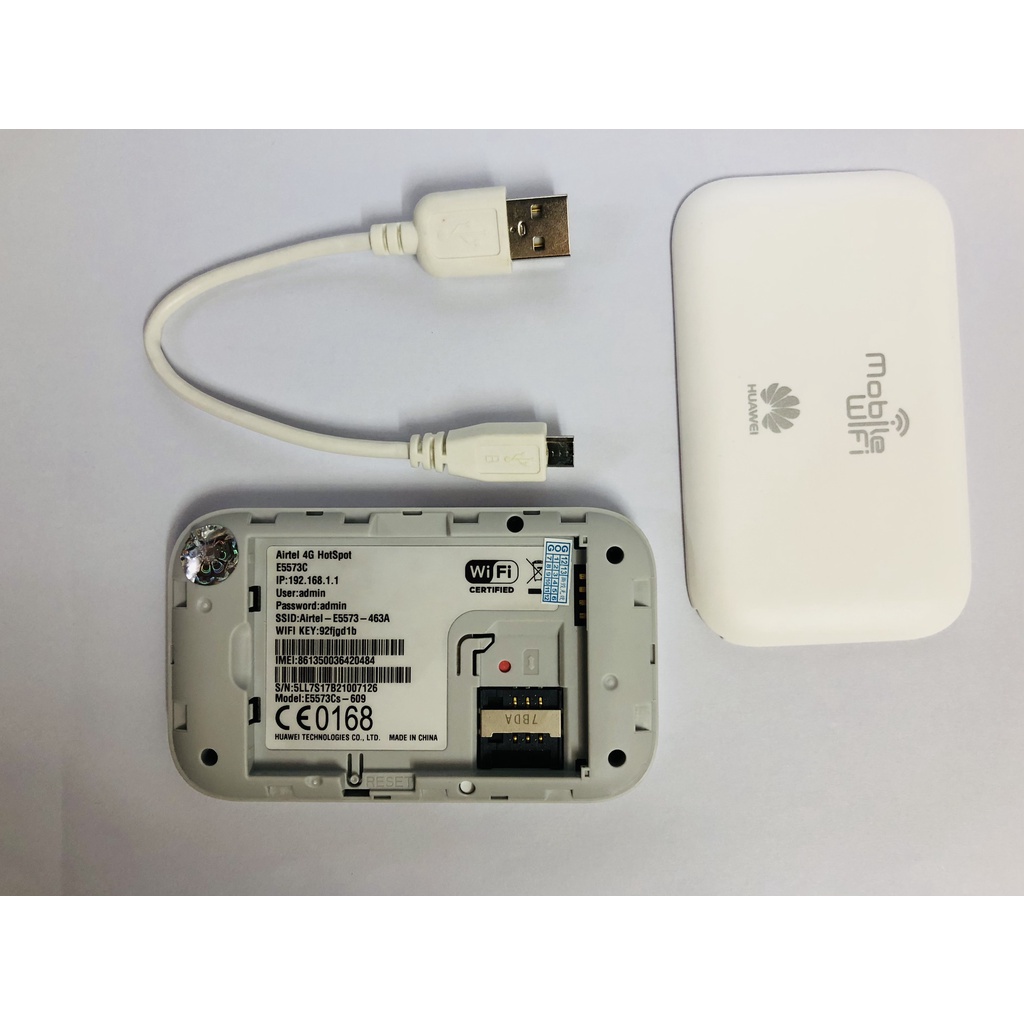 Bộ phát wifi 4g từ sim 4G Huawei E5573 , Huawei E5576 đa mạng tốc độ 150mbps - viễn thông HDG
