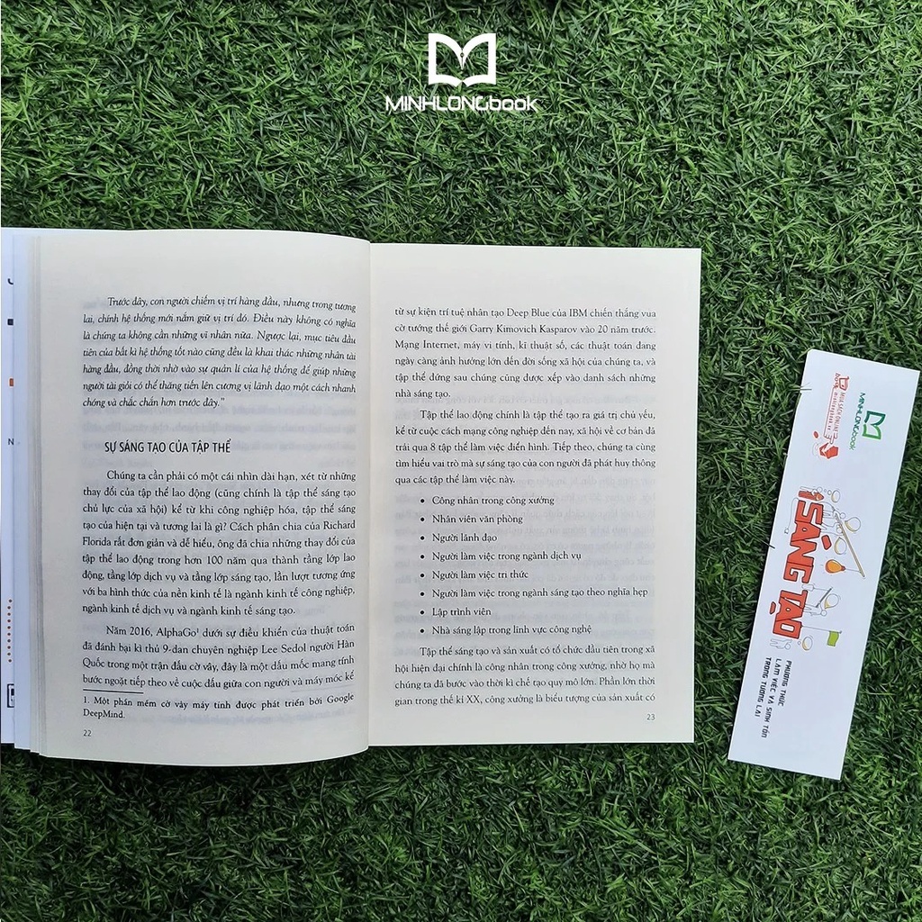 Sách - Sáng tạo - Phương thức làm việc và sinh tồn trong tương lai