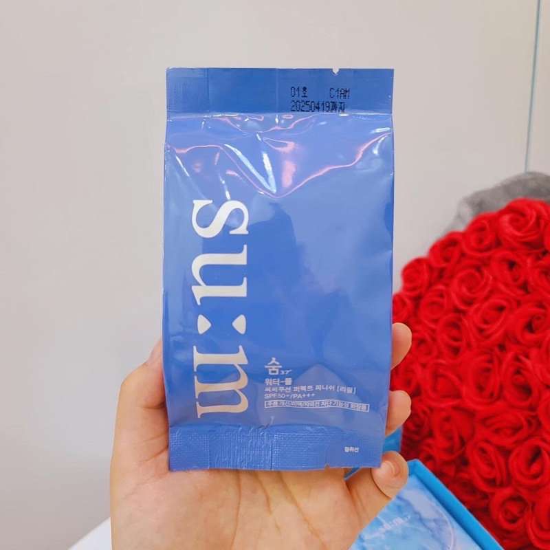 Sét Phấn Nước Và Phấn Phủ Sum Xanh Su:m 37 Water Full CC Cushion Perfect Finish kiềm dầu phiên bản limited