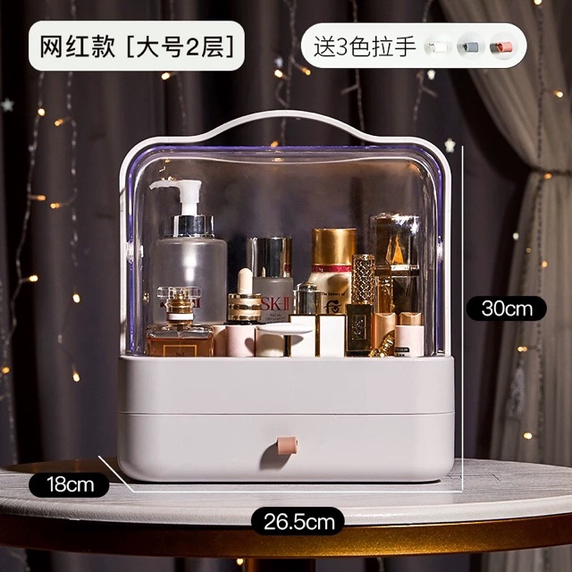 Hộp đựng đồ trang điểm có quai xách