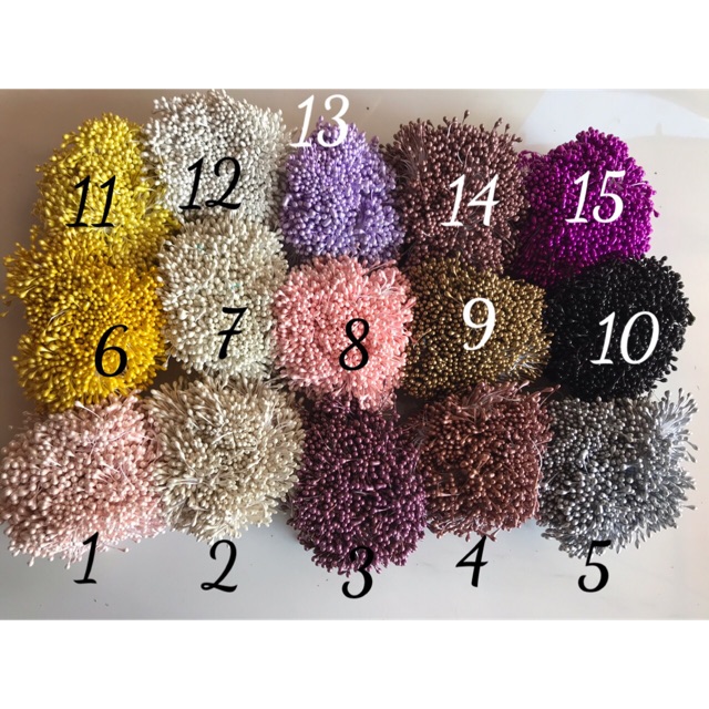 Nhụy hoa bóng 3mm ( bó nhỏ)