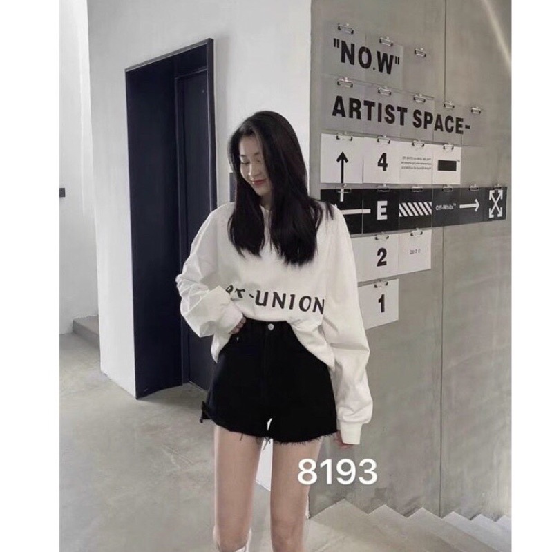 Quần Sort Jean Đen Trơn Bigsize Lưng Cao