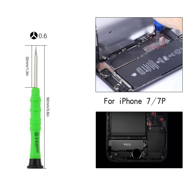 Bộ dụng cụ tháo mở màn hình (Có tua vít) 21 in 1 giúp sửa chữa điện thoại di động, laptop, máy tính bảng
