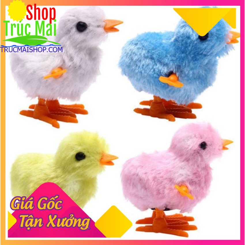 Gà bông chạy cót cho bé - Đồ chơi gà con độc đáo ✅Hàng Loại giá tận xưởng