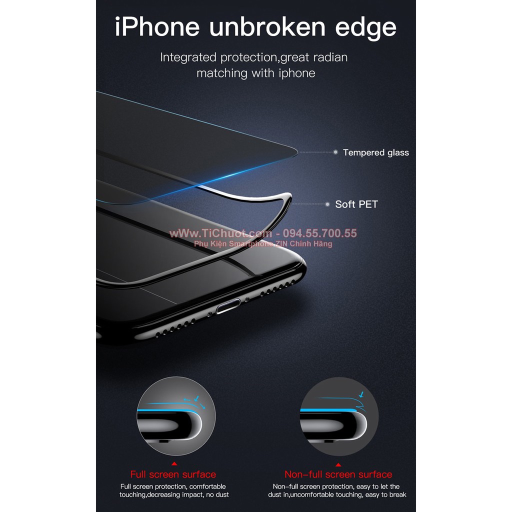 Kính CL iPhone 11/ XR Baseus Chống Nhìn Trộm FULL Màn