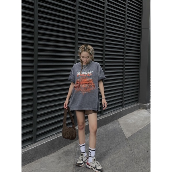 LOCAL BRAND REE - ÁO THUN THE MERIDIAN GATE WASH