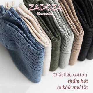 [ Tất cổ ngắn nam ] - Vớ thấp cổ trơn cho nam MM6