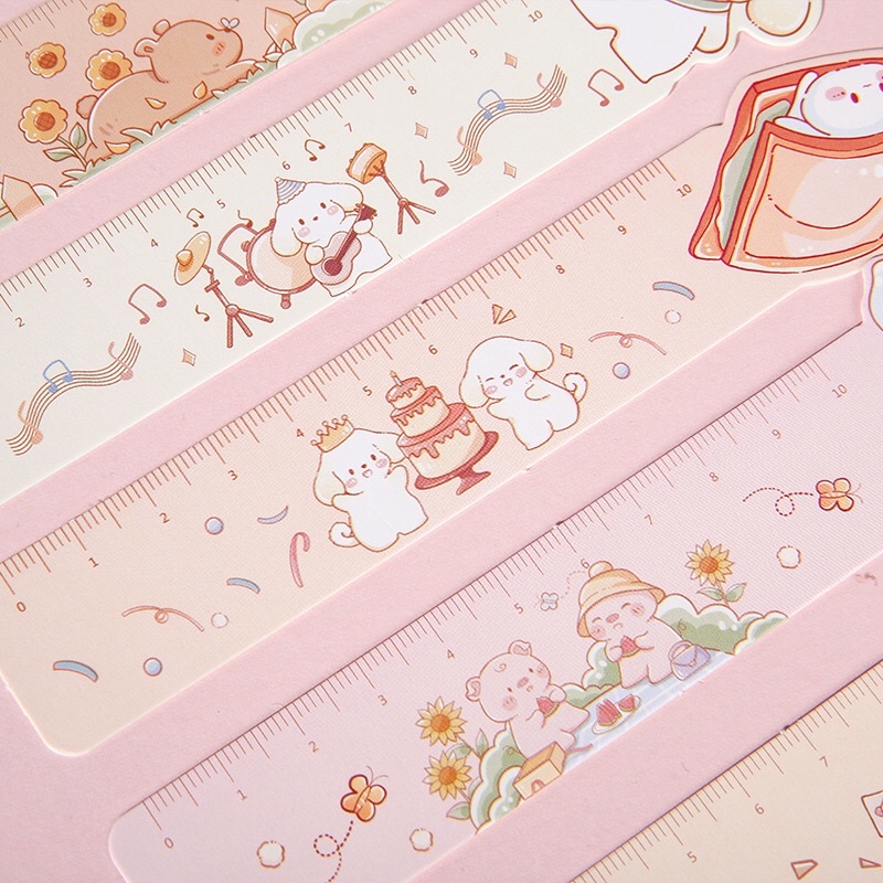 Hộp 30 Bookmark , đánh dấu trang hình thước kẻ thỏ xinh