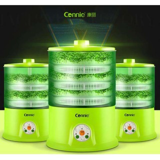 Máy làm giá đỗ gieo mầm tự động bằng điện 3 tầng Connie A323B