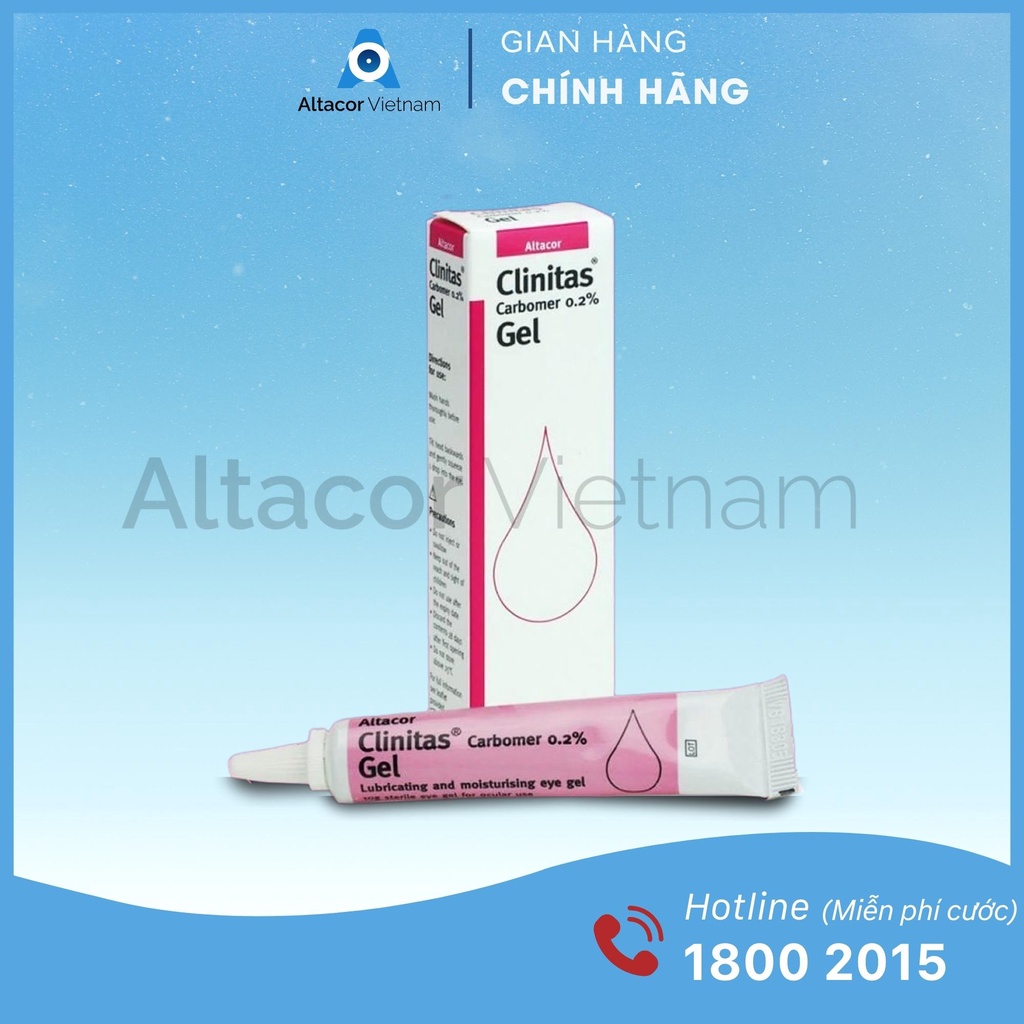 Gel Tra Mắt Clinitas Gel ® 0.2 %