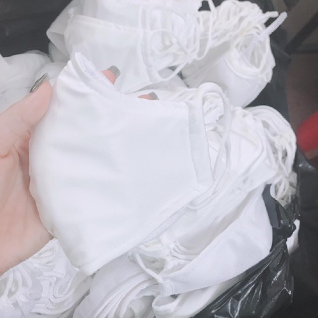 Vải thun mè dày để may khẩu trang 2 lớp, may áo thun, áo ba lỗ - Giá bán mét