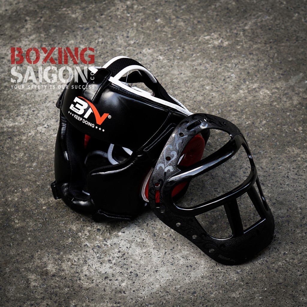 Nón boxing BN Full Face - Black