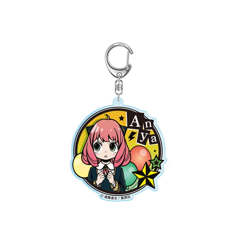 Yyds Móc Khóa Acrylic Hai Mặt Hình Anime SPY FAMILY Twilight Anya Yor Forger Dễ Thương Làm Quà Tặng