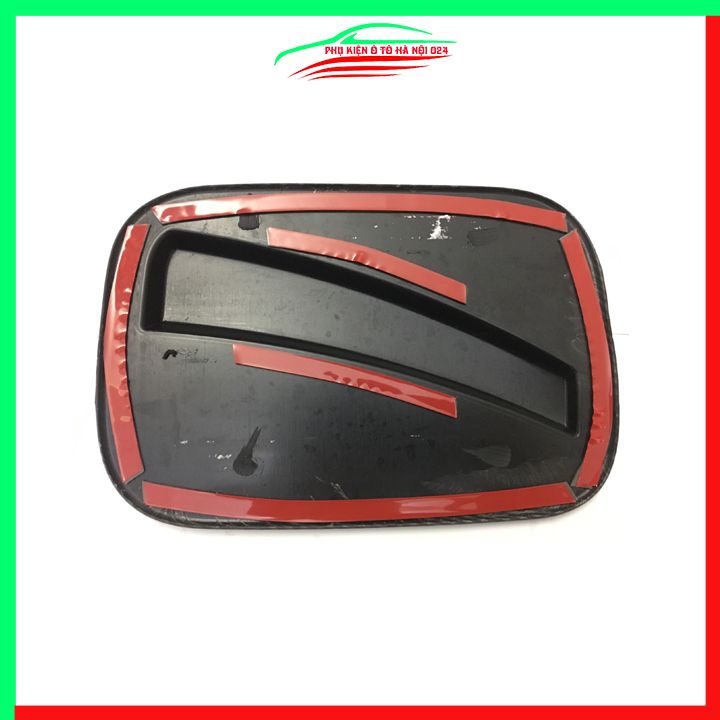 Ốp nắp xăng Vios 2019-2023 vân cacbon bảo vệ chống trầy trang trí ô tô